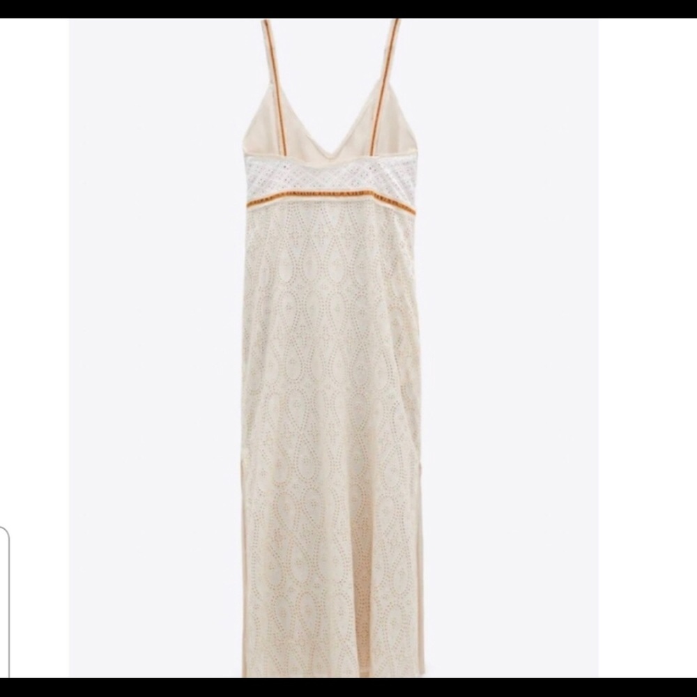 Zara Studio Limited Edition Openwork Midi Dress - Picture 7 of 7